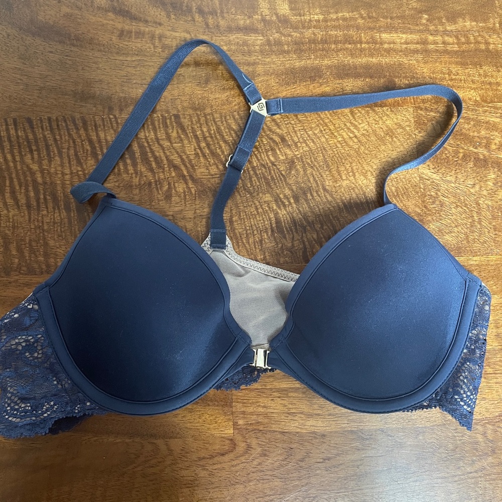 Third Love Racerback bra with front closure